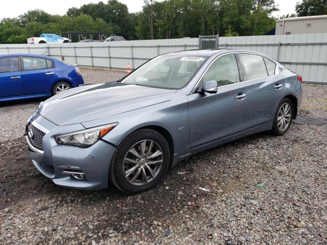 INFINITI Q50 BASE 2016 with VIN JN1CV7AR8GM253674 - Photo from auction