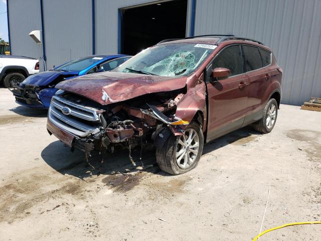 FORD ESCAPE SE 2018 with VIN 1FMCU0GD6JUC67398 - Photo from auction