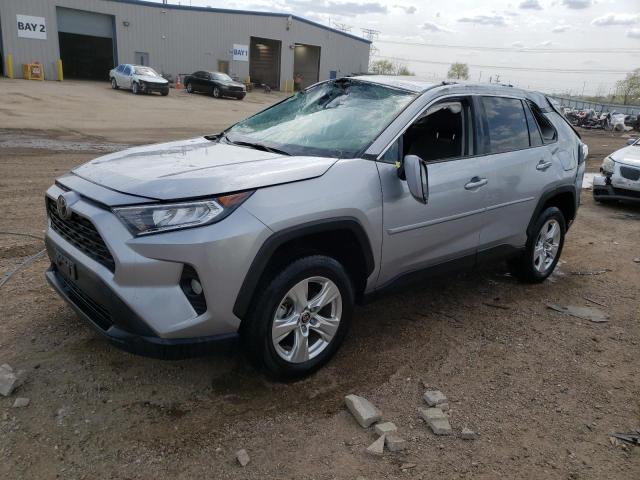 TOYOTA RAV4 XLE 2021 with VIN 2T3P1RFV8MC252603 - Photo from auction