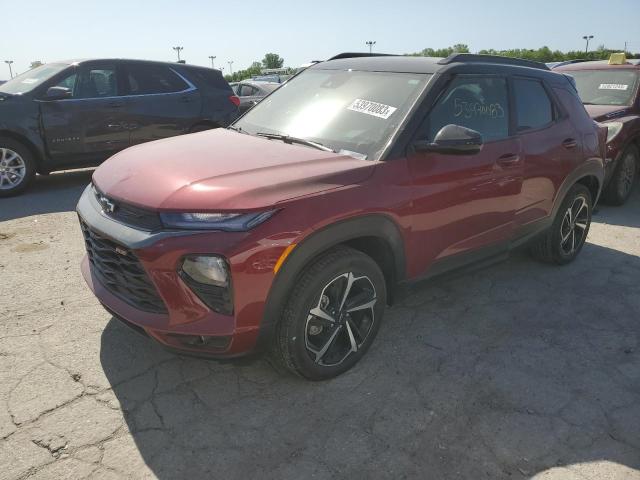 CHEVROLET TRAILBLAZE 2021 with VIN KL79MUSL2MB005833 - Photo from auction
