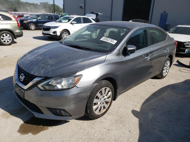 NISSAN SENTRA S 2016 with VIN 3N1AB7AP2GL682379 - Photo from auction