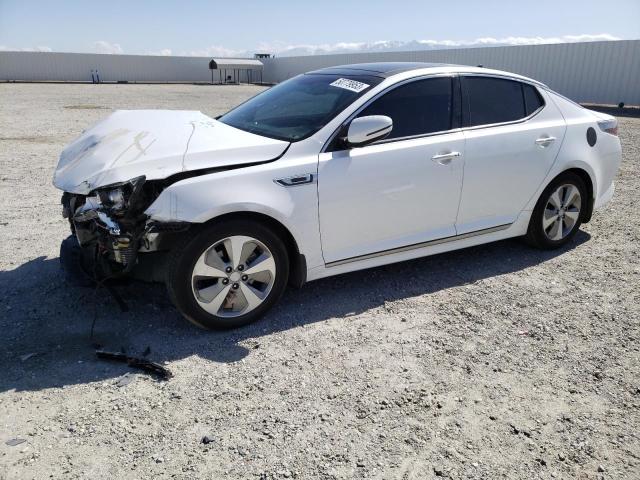 KIA OPTIMA HYB 2016 with VIN KNAGN4AD8G5098505 - Photo from auction