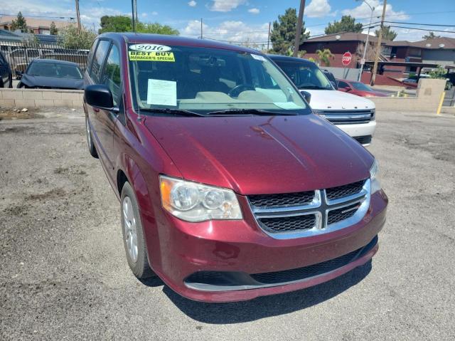 DODGE GRAND CARA 2016 with VIN 2C4RDGBG7GR371865 - Photo from auction