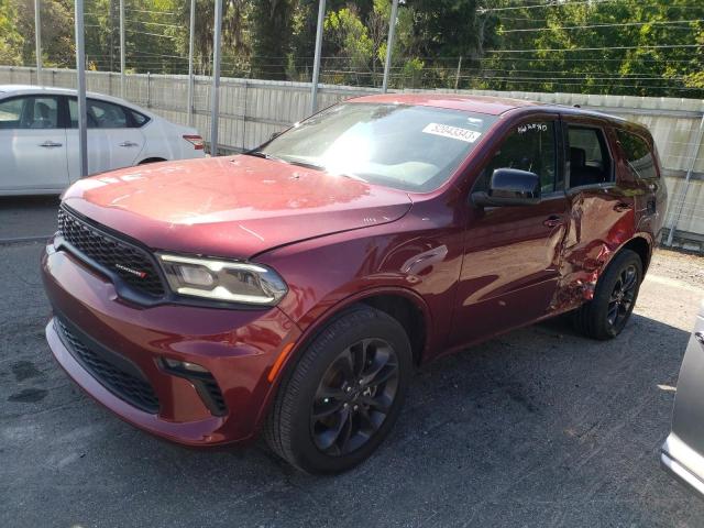 DODGE DURANGO GT 2021 with VIN 1C4RDJDG0MC637032 - Photo from auction