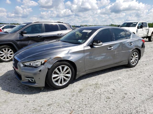 INFINITI Q50 PREMIU 2016 with VIN JN1EV7AR2GM342925 - Photo from auction