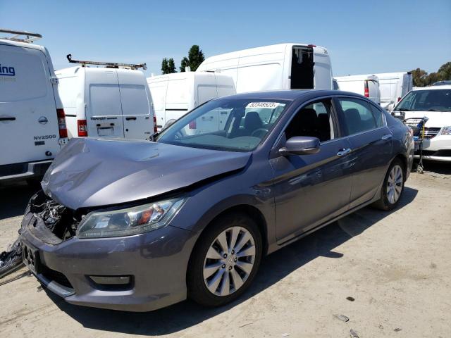 HONDA ACCORD EXL 2015 with VIN 1HGCR2F86FA145785 - Photo from auction