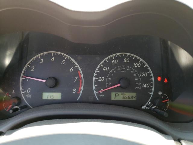 Photo 9 from auction – 2009 TOYOTA COROLLA BA with VIN JTDBL40E599047231