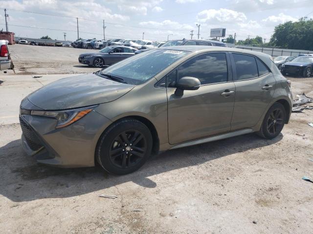 TOYOTA COROLLA SE 2019 with VIN JTNK4RBEXK3066983 - Photo from auction