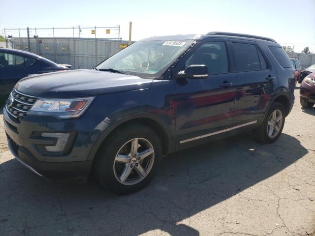 FORD EXPLORER X 2017 with VIN 1FM5K8D84HGC80938 - Photo from auction