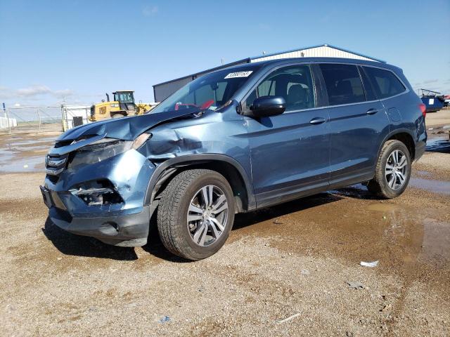HONDA PILOT EXL 2017 with VIN 5FNYF5H53HB013501 - Photo from auction
