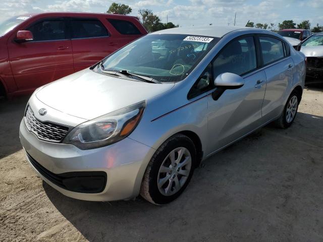 KIA RIO LX 2013 with VIN KNADM4A39D6164823 - Photo from auction