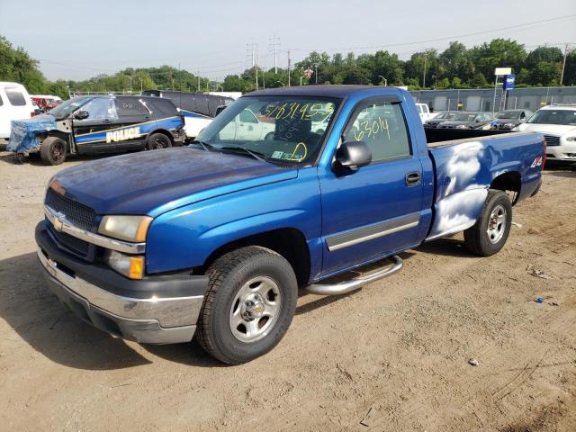 CHEVROLET SILVERADO 2004 with VIN 1GCEK14V34Z109579 - Photo from auction