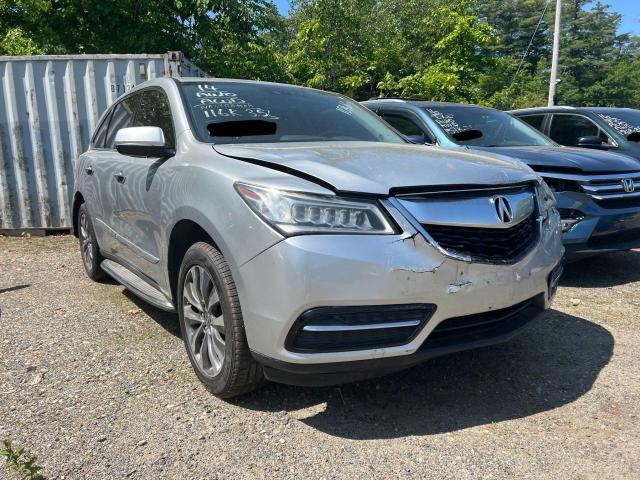 ACURA MDX TECHNO 2014 with VIN 5FRYD4H4XEB014310 - Photo from auction