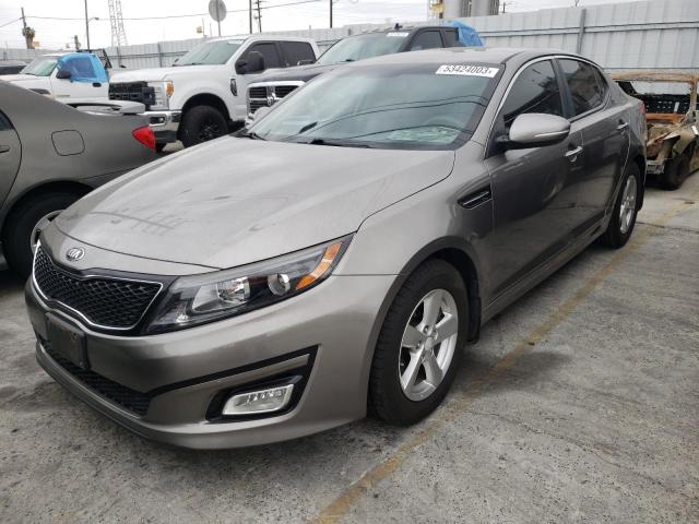 KIA OPTIMA LX 2015 with VIN 5XXGM4A74FG519338 - Photo from auction