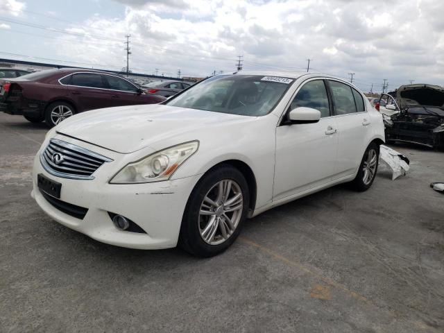 INFINITI G37 BASE 2012 with VIN JN1CV6AP1CM934374 - Photo from auction