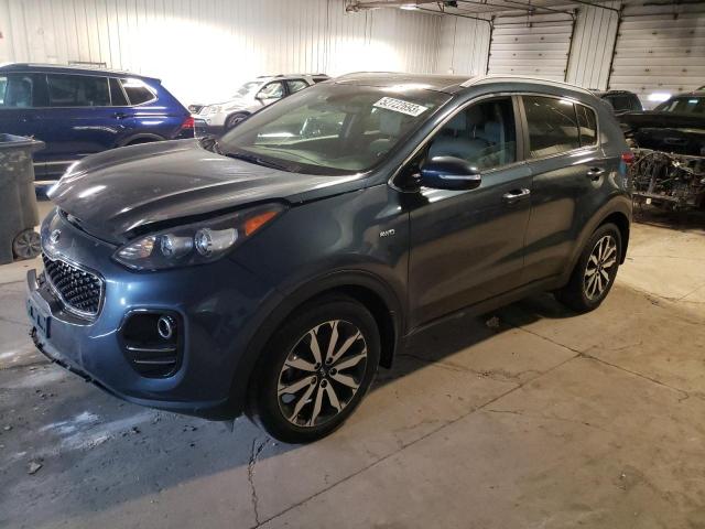 KIA SPORTAGE E 2017 with VIN KNDPNCAC1H7174284 - Photo from auction