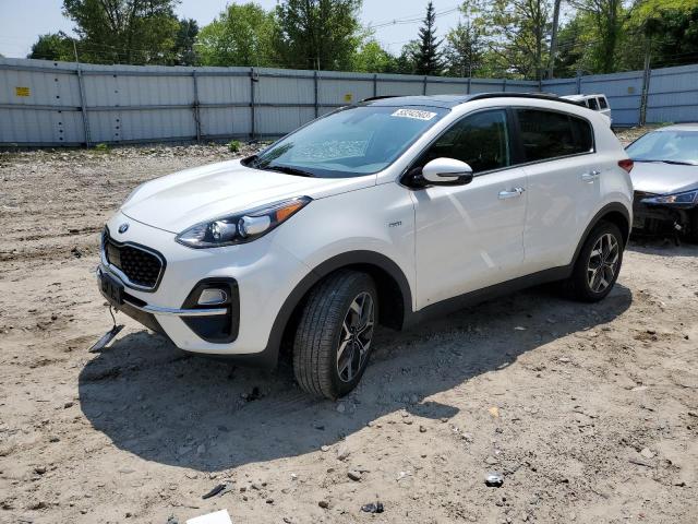 KIA SPORTAGE E 2021 with VIN KNDPNCAC3M7848431 - Photo from auction
