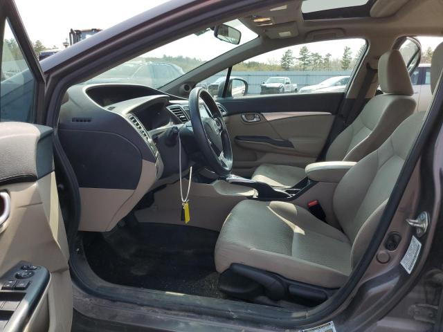 Photo 7 from auction – 2014 HONDA CIVIC EX with VIN 2HGFB2F80EH557167