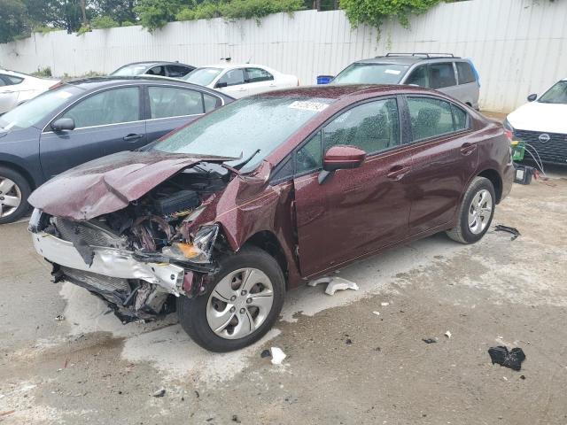 HONDA CIVIC LX 2015 with VIN 19XFB2F53FE074614 - Photo from auction