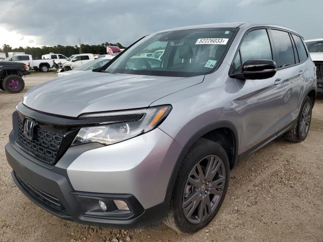 HONDA PASSPORT E 2021 with VIN 5FNYF7H5XMB011444 - Photo from auction