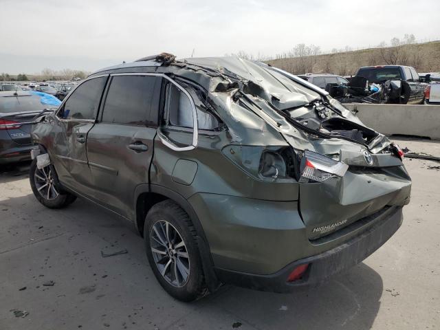 Photo 2 from auction – 2017 TOYOTA HIGHLANDER with VIN 5TDJZRFHXHS477670