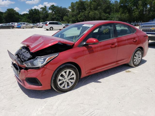 HYUNDAI ACCENT SE 2022 with VIN 3KPC24A63NE165587 - Photo from auction