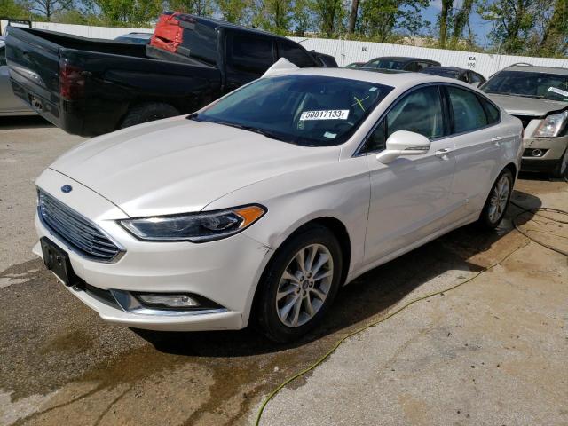 FORD FUSION SE 2017 with VIN 3FA6P0HD4HR221342 - Photo from auction