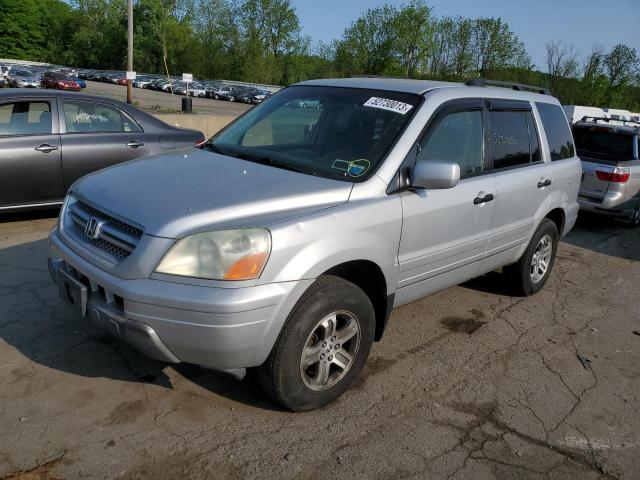 HONDA PILOT EX 2004 with VIN 2HKYF18494H509558 - Photo from auction