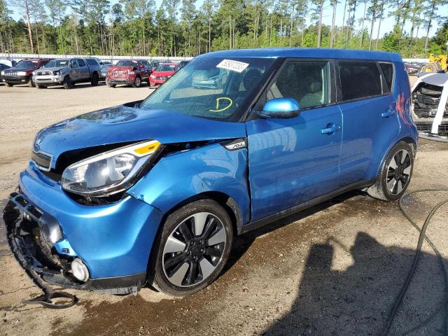 KIA SOUL + 2016 with VIN KNDJP3A51G7365350 - Photo from auction