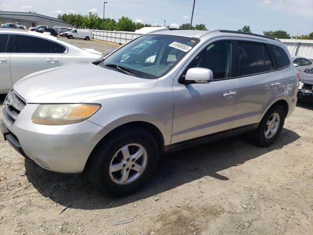 HYUNDAI SANTA FE G 2007 with VIN 5NMSG13D17H060596 - Photo from auction