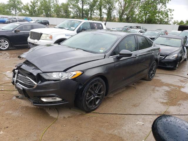 FORD FUSION SE 2018 with VIN 3FA6P0HDXJR161301 - Photo from auction