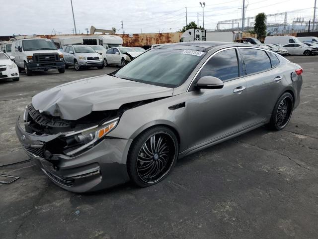 KIA OPTIMA EX 2017 with VIN 5XXGU4L33HG136262 - Photo from auction