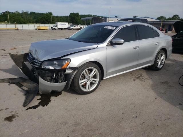 VOLKSWAGEN PASSAT SE 2014 with VIN 1VWBT7A32EC077196 - Photo from auction