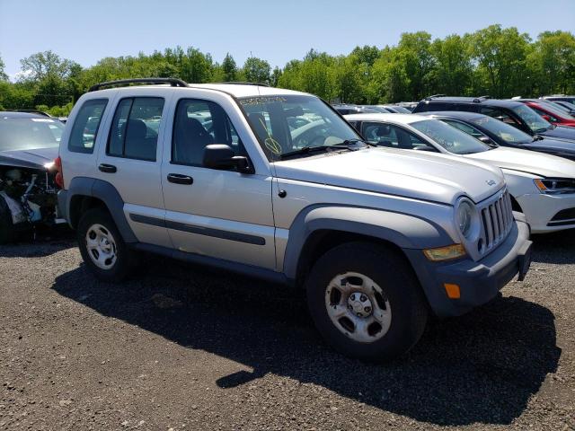 Photo 4 from auction – 2007 JEEP LIBERTY SP with VIN 1J4GL48K97W516880