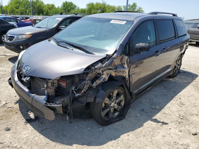 TOYOTA SIENNA SPO 2012 with VIN 5TDXK3DC6CS222672 - Photo from auction