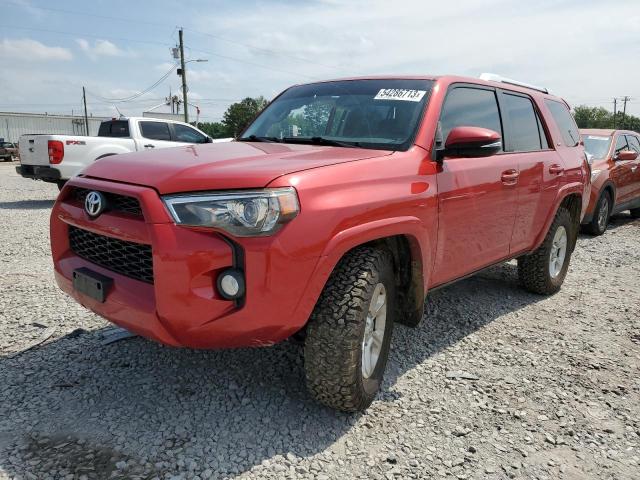 TOYOTA 4RUNNER SR 2015 with VIN JTEBU5JR9F5225077 - Photo from auction