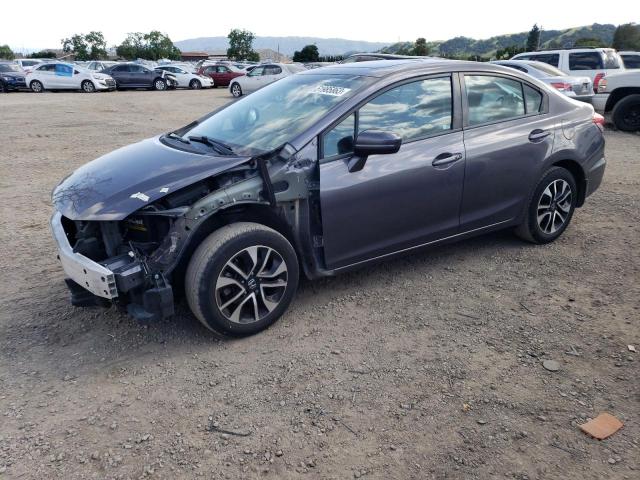 HONDA CIVIC EX 2014 with VIN 19XFB2F8XEE254505 - Photo from auction
