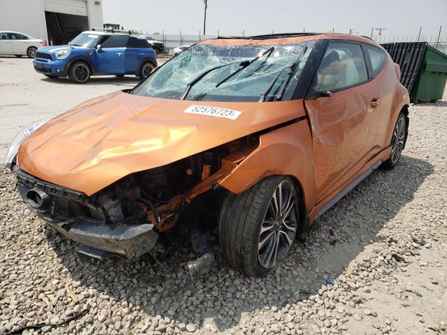 HYUNDAI VELOSTER T 2016 with VIN KMHTC6AE3GU299645 - Photo from auction