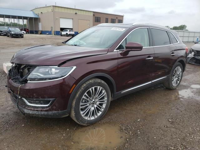 LINCOLN MKX RESERV 2018 with VIN 2LMPJ8LR9JBL42003 - Photo from auction