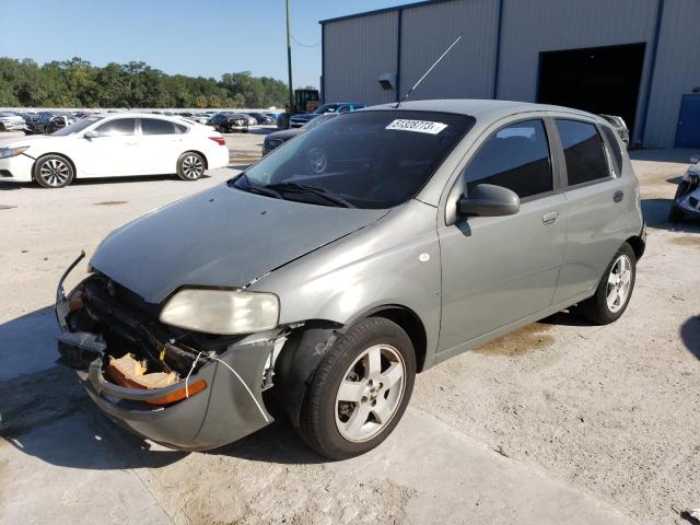 CHEVROLET AVEO BASE 2008 con VIN KL1TD66658B084291 - Foto de la subasta