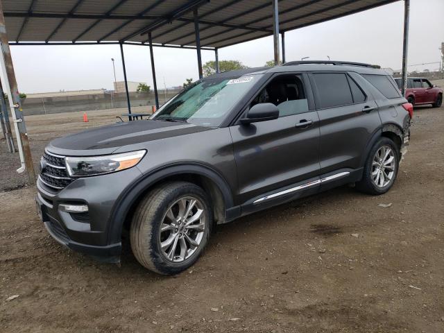 FORD EXPLORER X 2020 with VIN 1FMSK7DH8LGA44900 - Photo from auction
