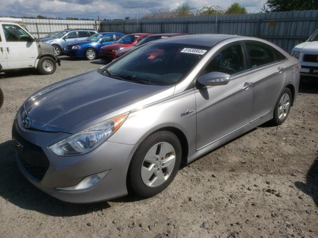 HYUNDAI SONATA HYB 2012 with VIN KMHEC4A41CA057050 - Photo from auction