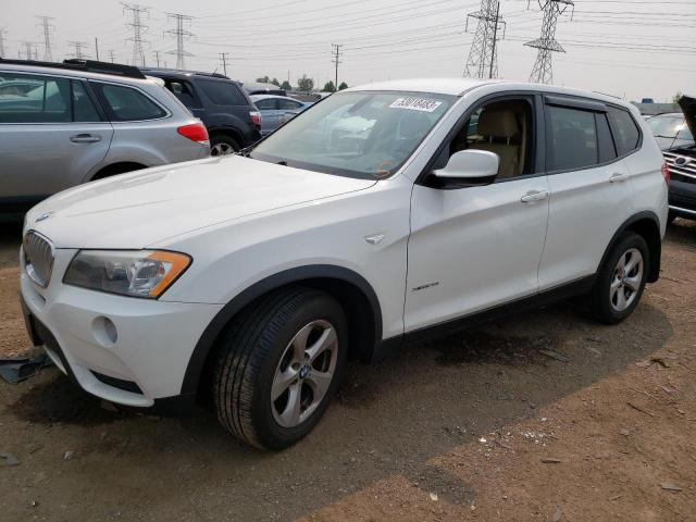 BMW X3 XDRIVE2 2011 with VIN 5UXWX5C56BL715259 - Photo from auction