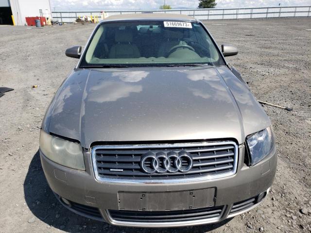 Photo 5 from auction – 2006 AUDI A4 1.8 CAB with VIN WAUDT48H76K006382