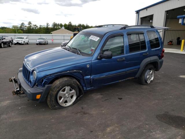 JEEP LIBERTY SP 2006 with VIN 1J4GL48K16W163016 - Photo from auction