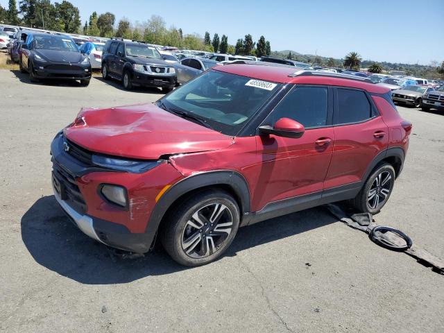 CHEVROLET TRAILBLAZE 2021 with VIN KL79MPS26MB125787 - Photo from auction