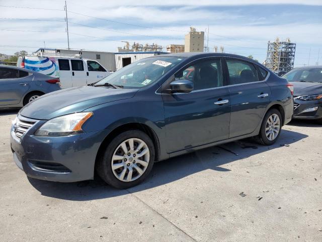 NISSAN SENTRA S 2014 with VIN 3N1AB7AP7EY252850 - Photo from auction