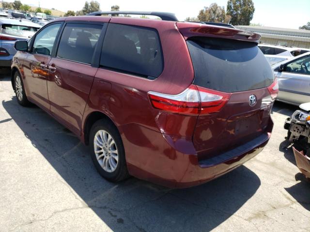 Photo 2 from auction – 2015 TOYOTA SIENNA XLE with VIN 5TDYK3DC1FS678488
