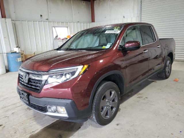 HONDA RIDGELINE 2020 with VIN 5FPYK3F71LB014893 - Photo from auction