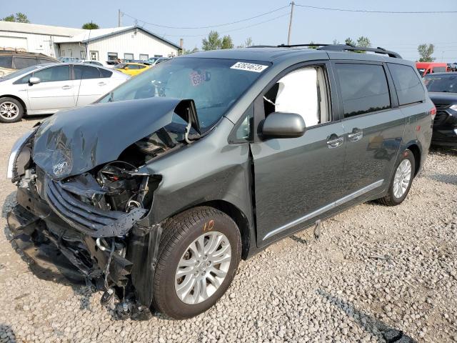 TOYOTA SIENNA XLE 2014 with VIN 5TDYK3DC7ES447187 - Photo from auction